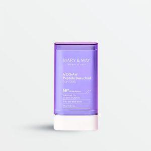 MARY & MAY Vegan Peptide Bakuchiol Sun Stick SPF50+ PA++++ (18g)