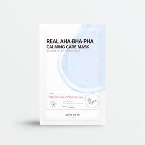 Real AHA BHA PHA Calming Care Mask (1pcs)